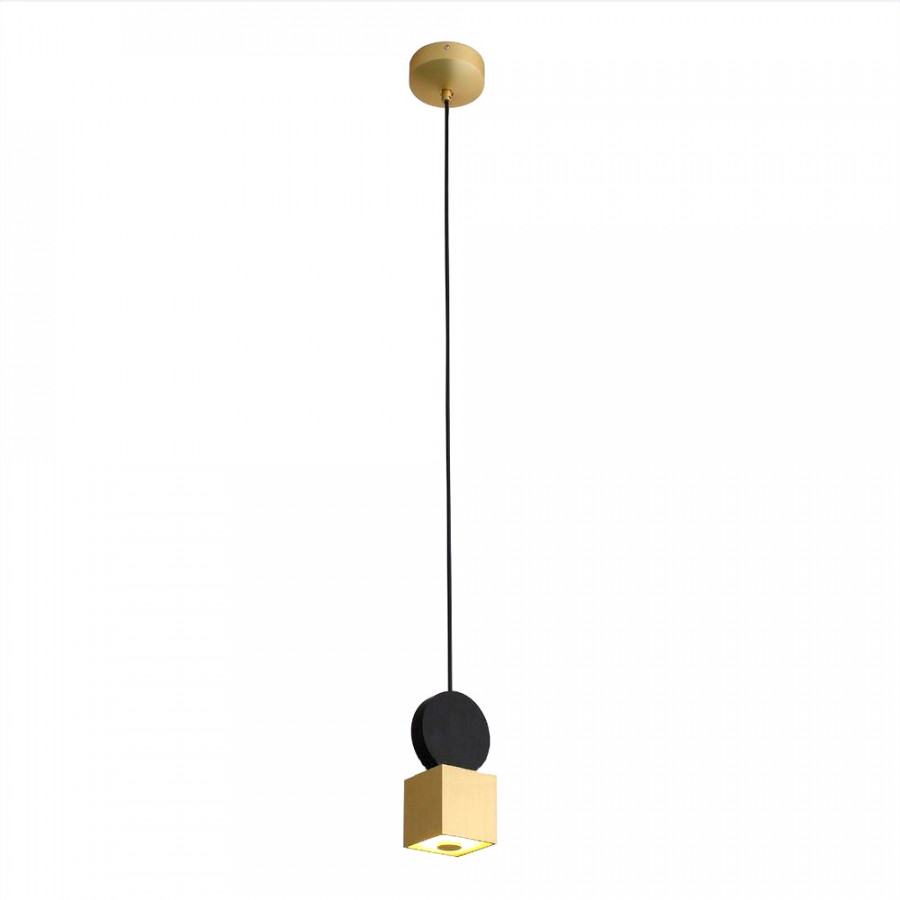 GFURN Synnove Pendant Lamp - Gold, Cube