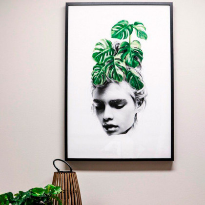 GFURN Monstera Print - Colorful, 50 x 70cm