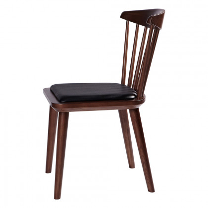 GFURN - Kennet Dining Chair in Walnut/Black