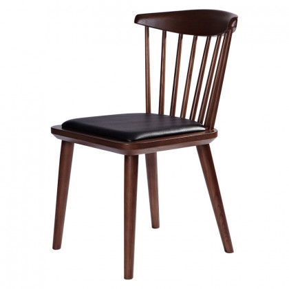 GFURN - Kennet Dining Chair in Walnut/Black