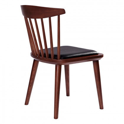 GFURN - Kennet Dining Chair in Walnut/Black