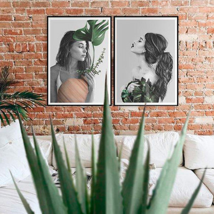 GFURN Sofia Print - Colorful, 50 x 70cm