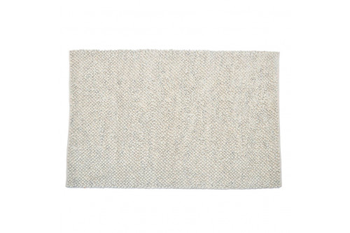 GFURN™ Anay Handmade Wool Loop Rug - Cream/Gray