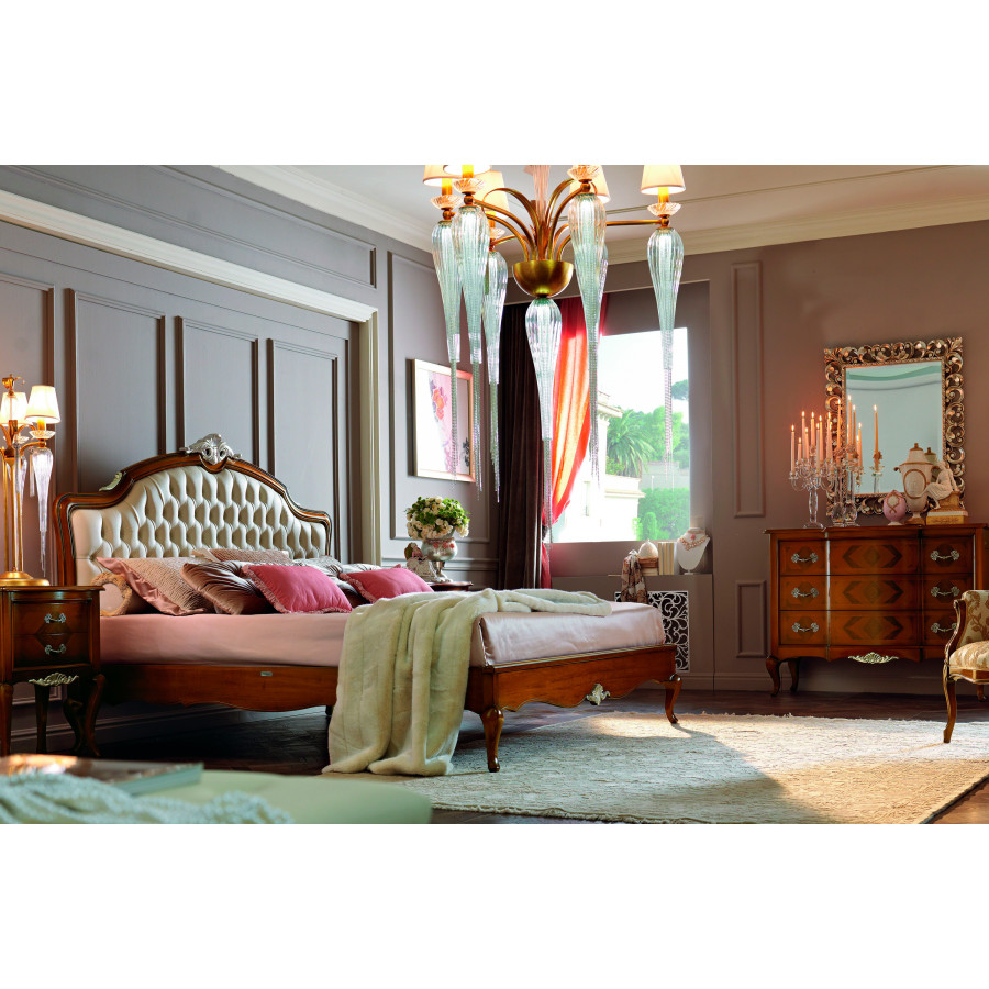 Giorgio Casa Memorie Veneziane 2118-F-K86-180 Bed With Footboard - 180 cm