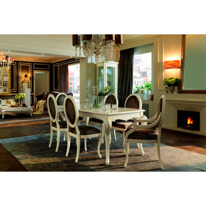 Giorgio Casa Memorie Veneziane Dining Armchair - Powder