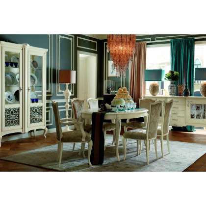 Giorgio Casa Memorie Veneziane AC16-C-K40 Dining Armchair - Powder