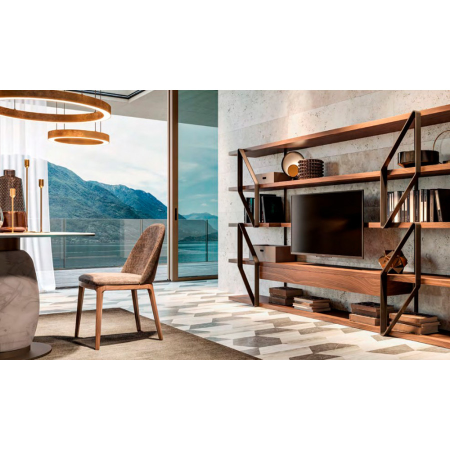 Giorgio Casa - Atico Shine Bookcase TV Holder AT301