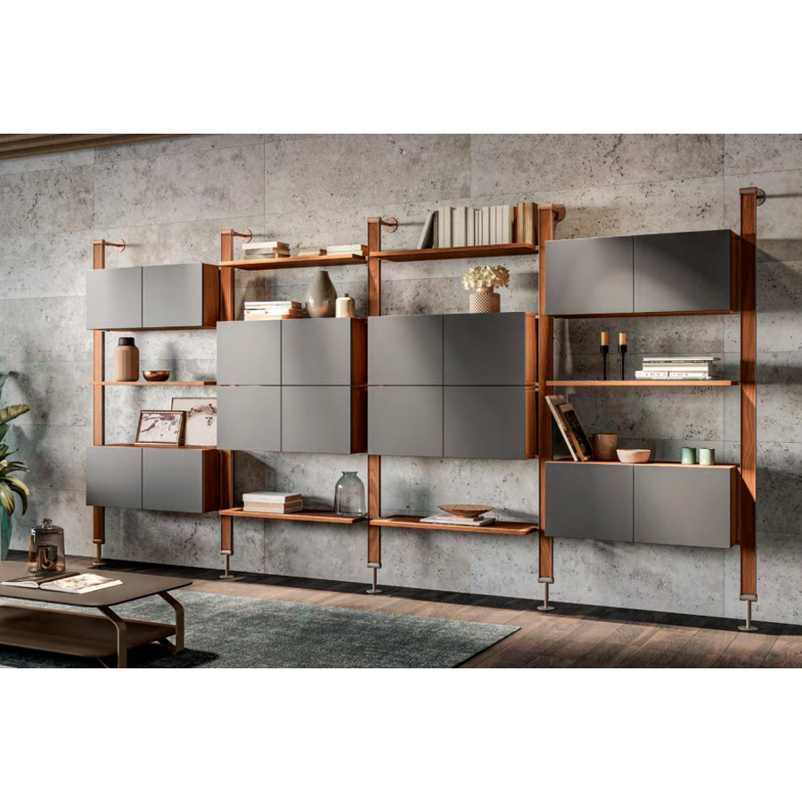 Giorgio Casa - Atico Joint Modular Bookcase in Composition 2