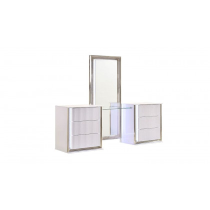 GF - Aspen White Vanity With Led Mirror