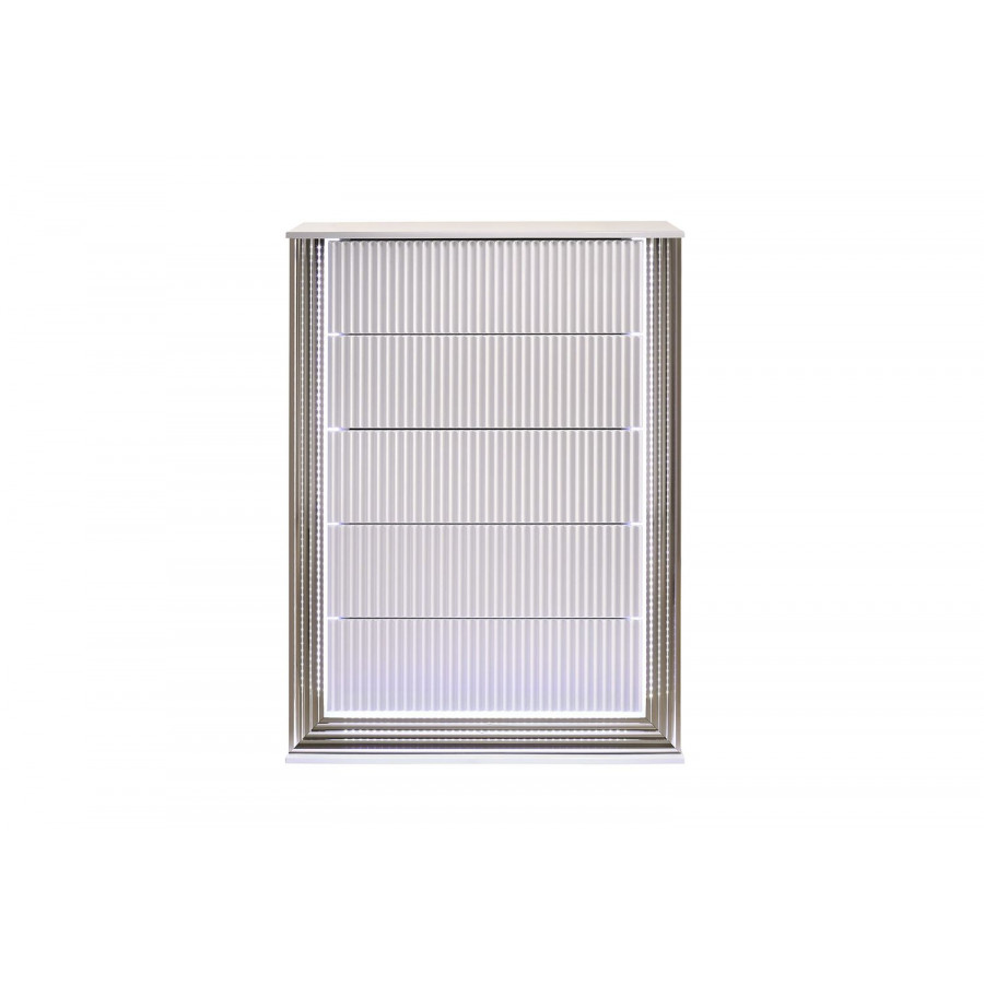 GF - Aspen White Chest With Led