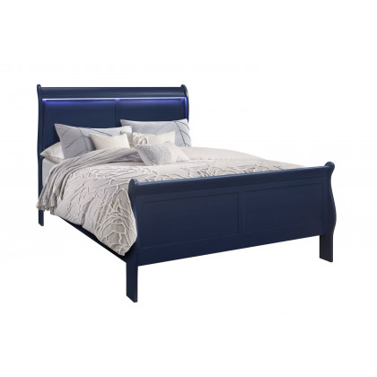 GF Charlie Blue Bed With Led