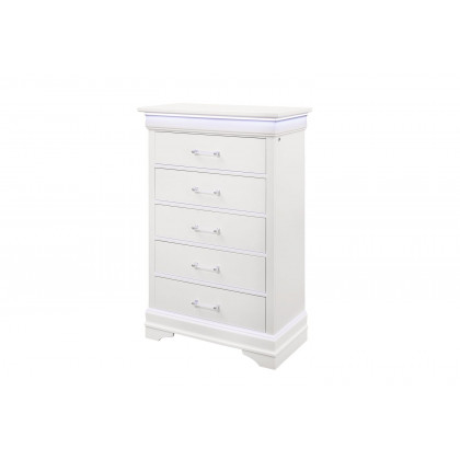 GF Charlie White Chest With Led