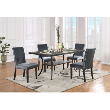 GF D1622DC Gray Dining Chair