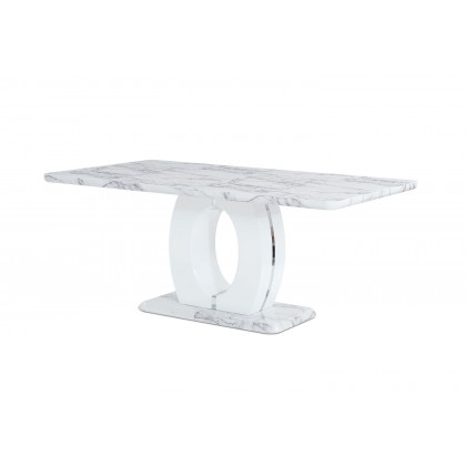 GF D894DT + D1067DC-WH Dining Table + 4 Dining Chair