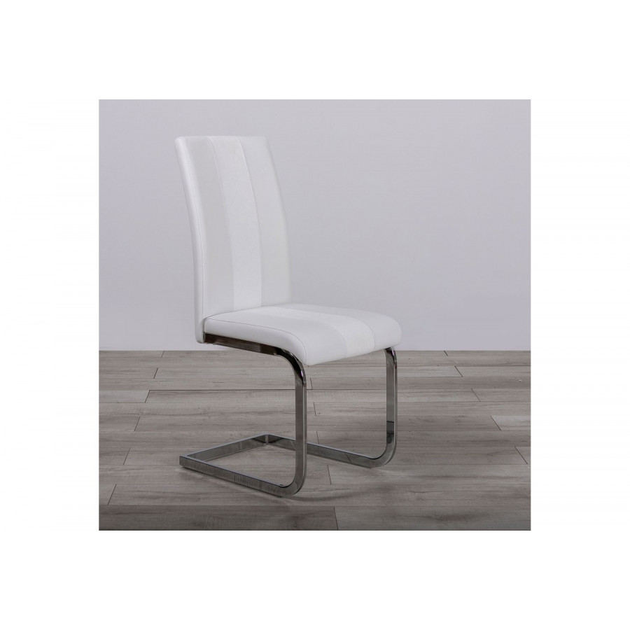 GF D915DC White Dining Chair