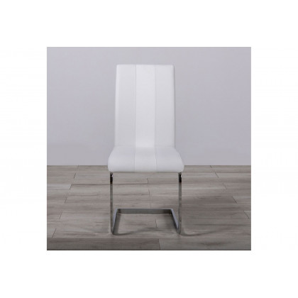 GF D915DC White Dining Chair