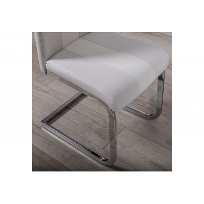 GF D915DC White Dining Chair