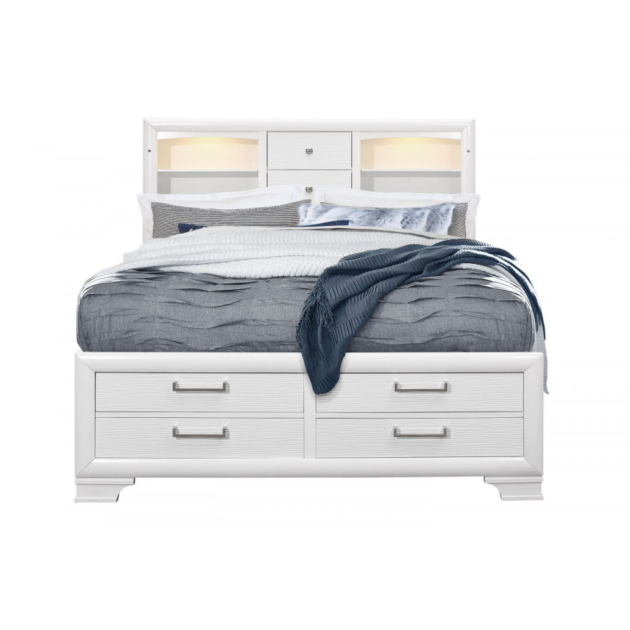 GF Jordyn White Queen Bed