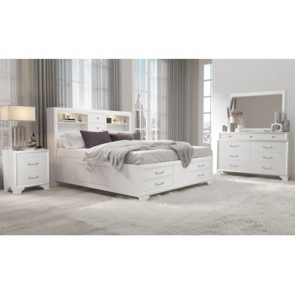 GF Jordyn White Nightstand