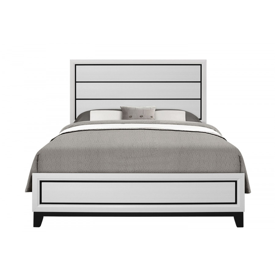 GF Kate White Queen Bed
