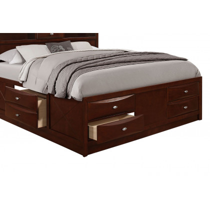 GF Linda Merlot Queen Bed