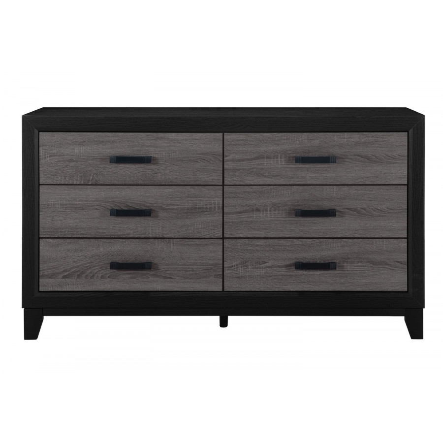 GF Lisbon Gray/Black Dresser