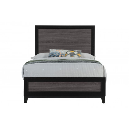 GF Lisbon Gray/Black Full Bed