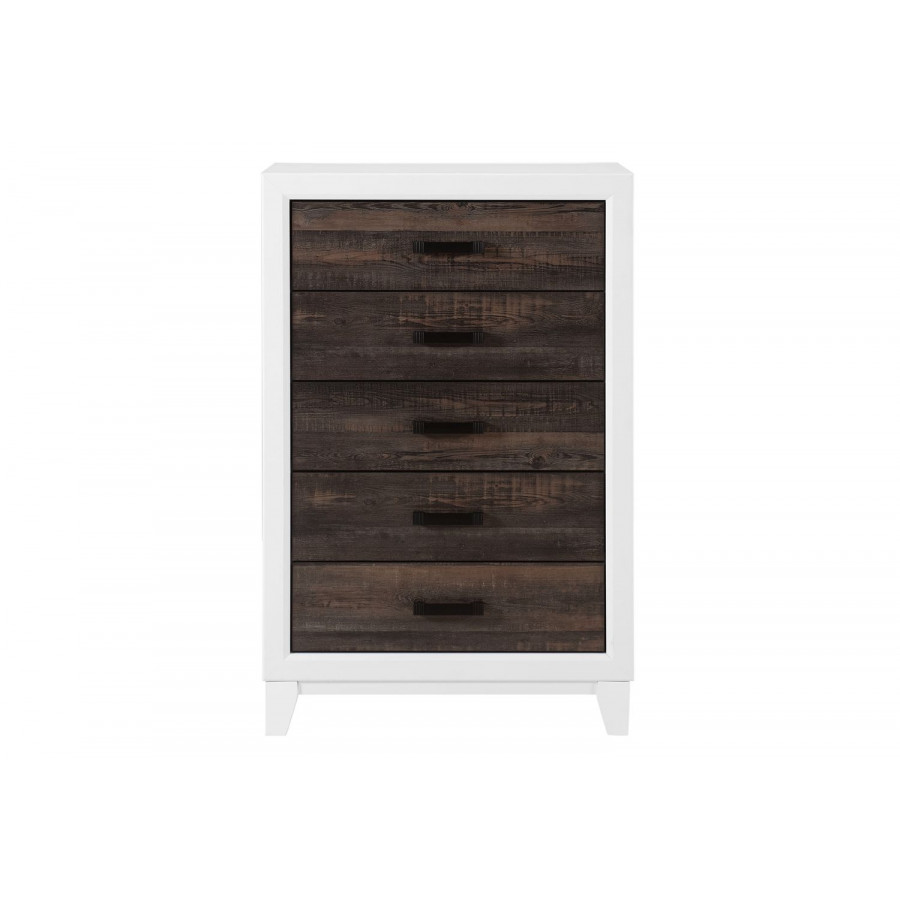 GF Lisbon Oak/White Chest