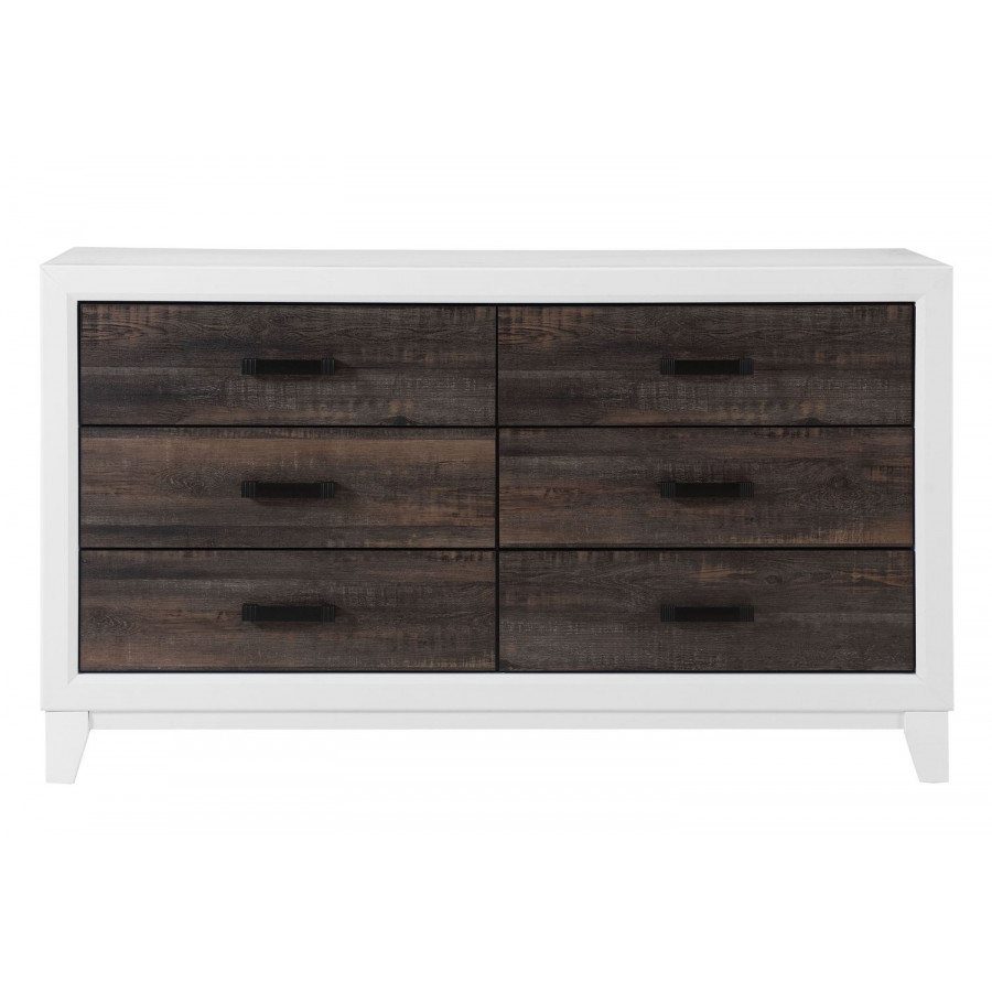 GF Lisbon Oak/White Dresser
