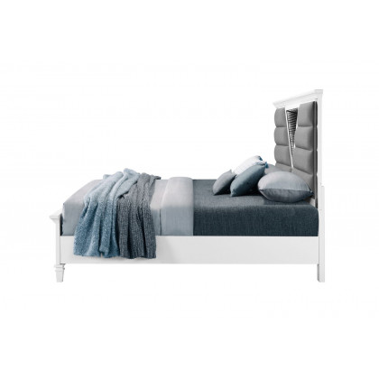 GF Marco King Bed With Led 3d Mirror
