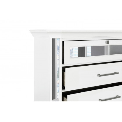 GF Marco Queen Bed Group With Led 3d Mirror