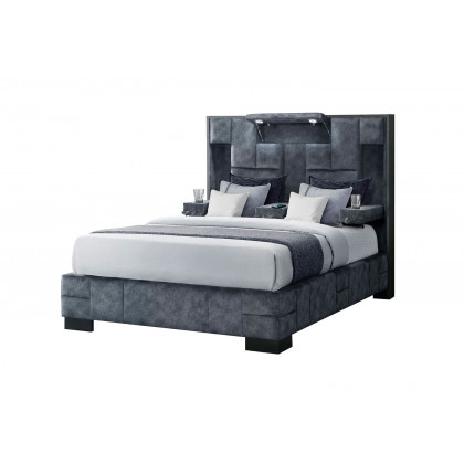 GF Oscar Domino Granite Queen Bed