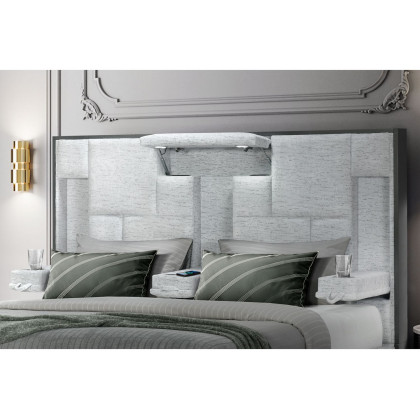 GF Oscar Gray Queen Bed