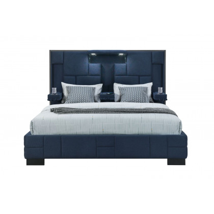 GF Oscar Navy Blue King Bed
