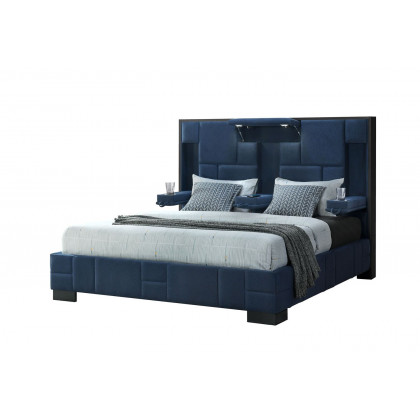 GF Oscar Navy Blue King Bed