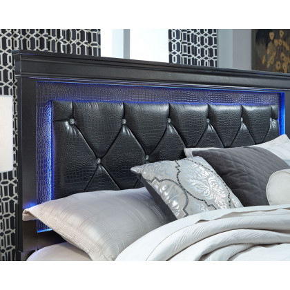 GF Pompei Bed Group With Led