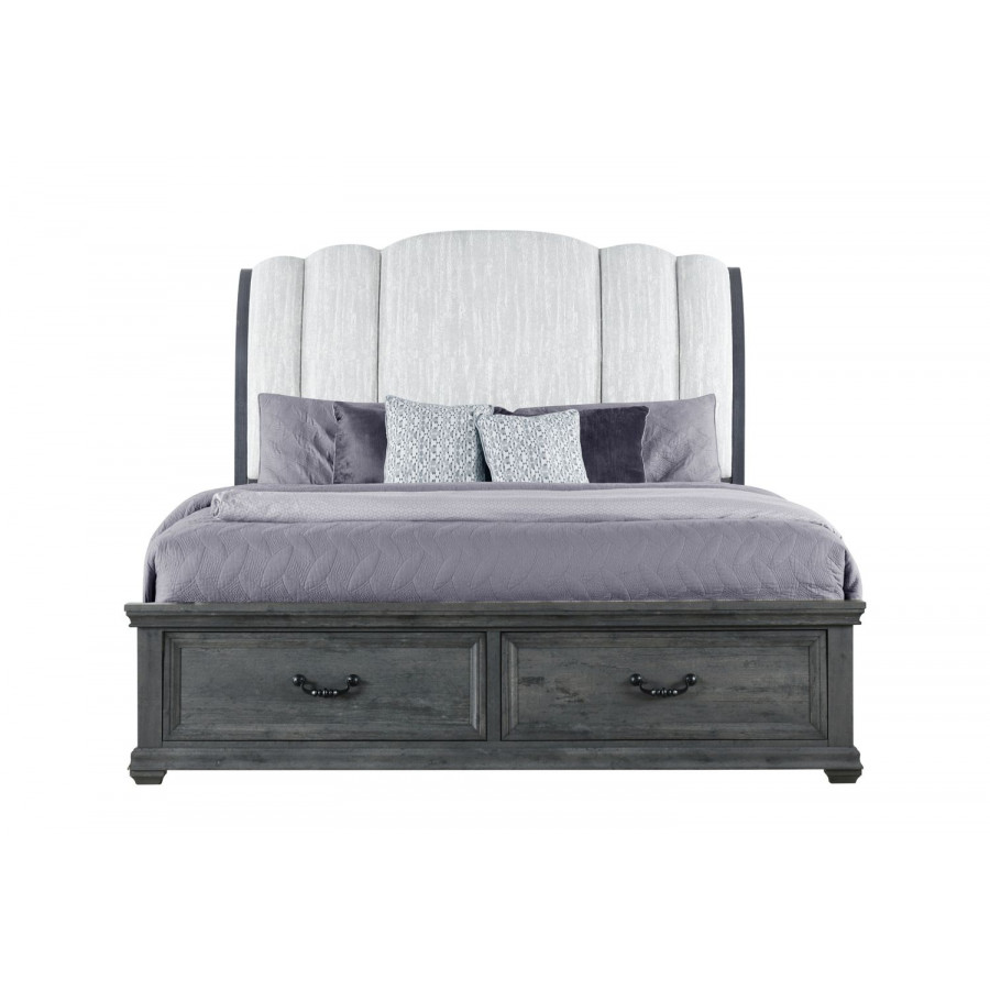 GF Rowan Upholstered Bed, Rowan/Tatum Storage Bed With Storage