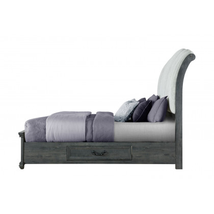GF Rowan Upholstered Bed, Rowan/Tatum Storage Bed With Storage