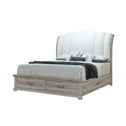 GF Rowan/Tatum Natural Storage Queen Bed Group Storage