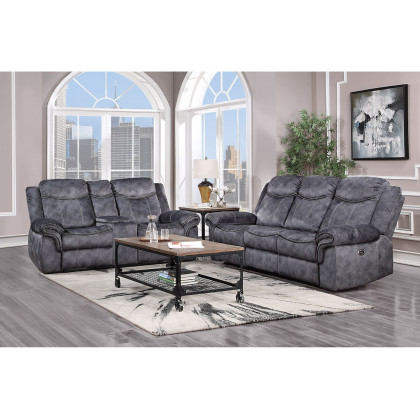 GF U2200 Granite Power Reclining Sofa
