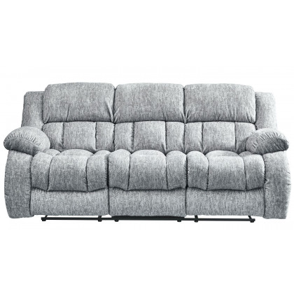 GF U250 Gray Reclining Sofa/Console Reclining Loveseat