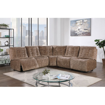 GF U6066 Domino Smoke Modular Stationary Chair