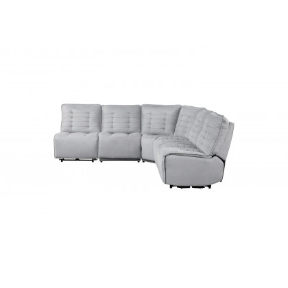 GF U6066 Gray Modular 3 Power Sectional Includes 3 Pwr Ar, 1 W, 1 Ch