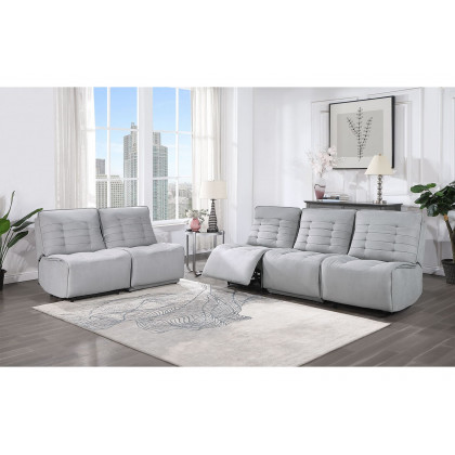 GF U6066 Gray Modular Stationary Chair