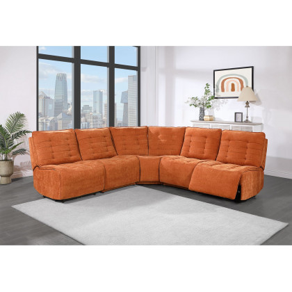 GF U6066 Rust Modular Stationary Chair