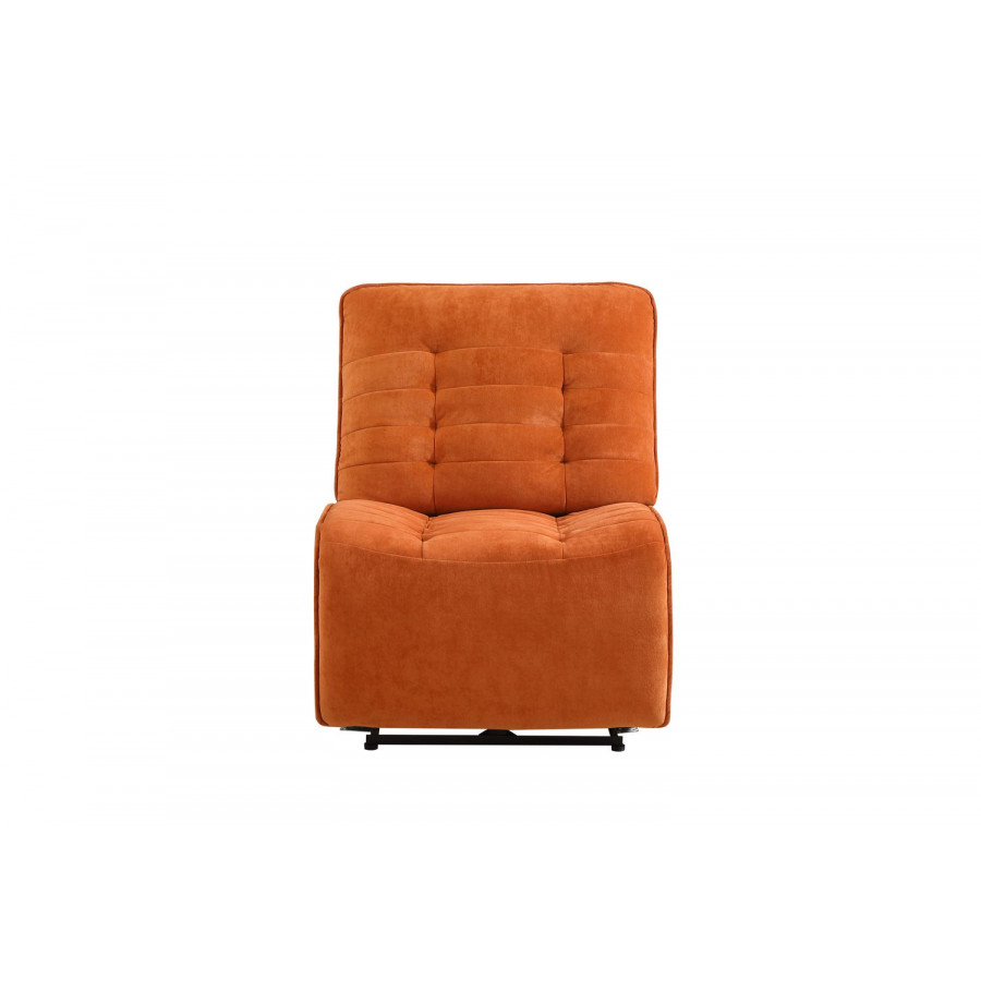 GF U6066 Rust Modular Power Armless Recliner
