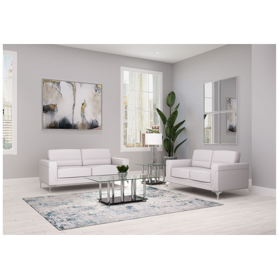 GF - U6109 Light Gray Sofa/Loveseat