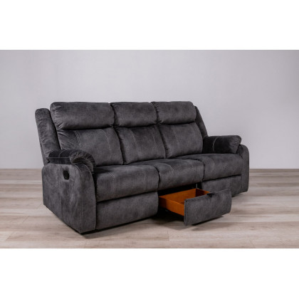 GF U7303 Granite Reclining Sofa/Console Reclining Loveseat/Glider Recliner