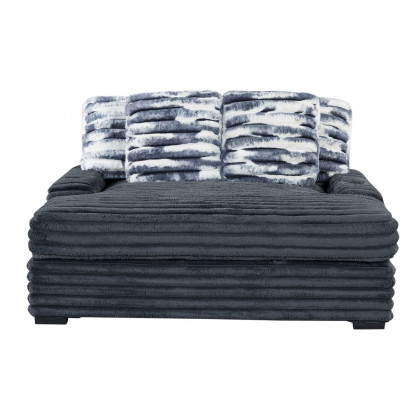 GF U8291 Gray Lounger Sofa w/Usb