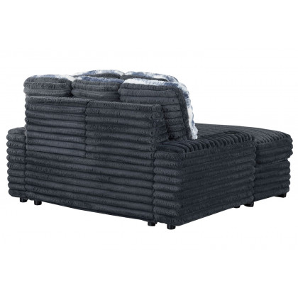 GF U8291 Gray Lounger Sofa w/Usb